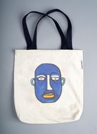 Blue Face tote